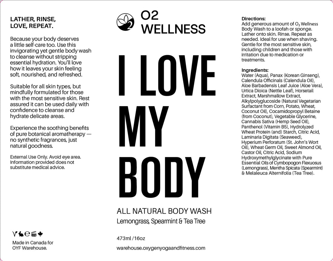 I Love My Body Wash