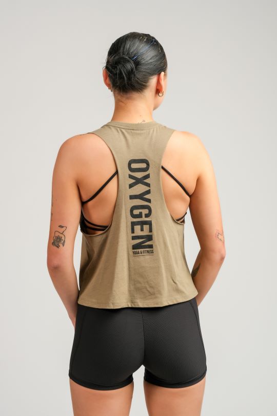 Cropped Racerback