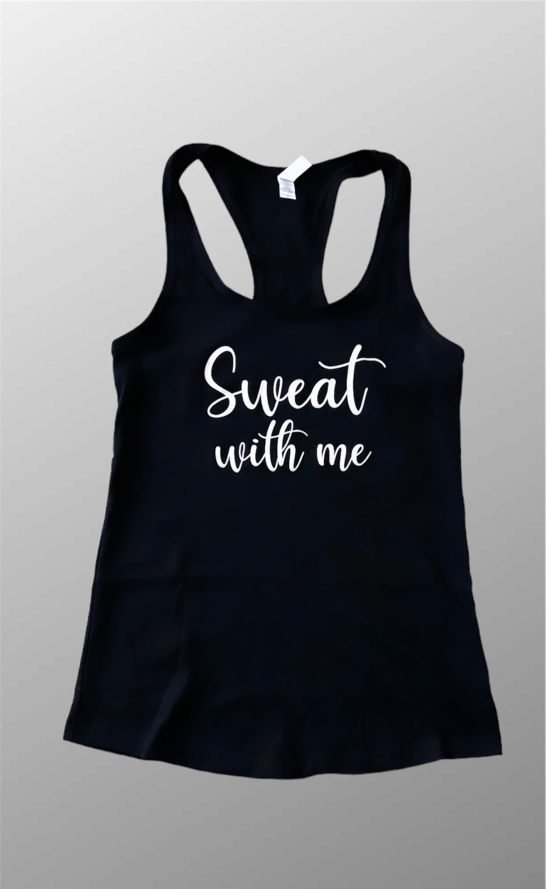 Sweat With Me Racerback