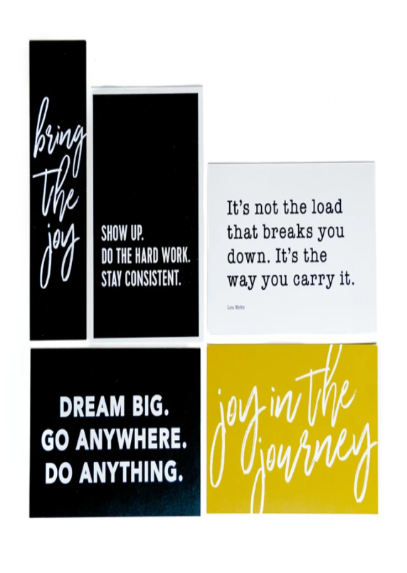 The Lewiston Label "Joy Quote Cards"